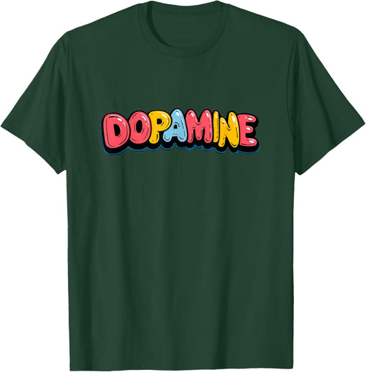 Colorful Dopamine Emblem Costume T-Shirt - T-Shirt | Forest