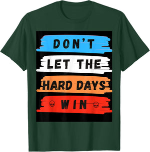 Rise & Thrive Inspirational Quotes and Positive Mindset Art T-Shirt - T-Shirt | Forest