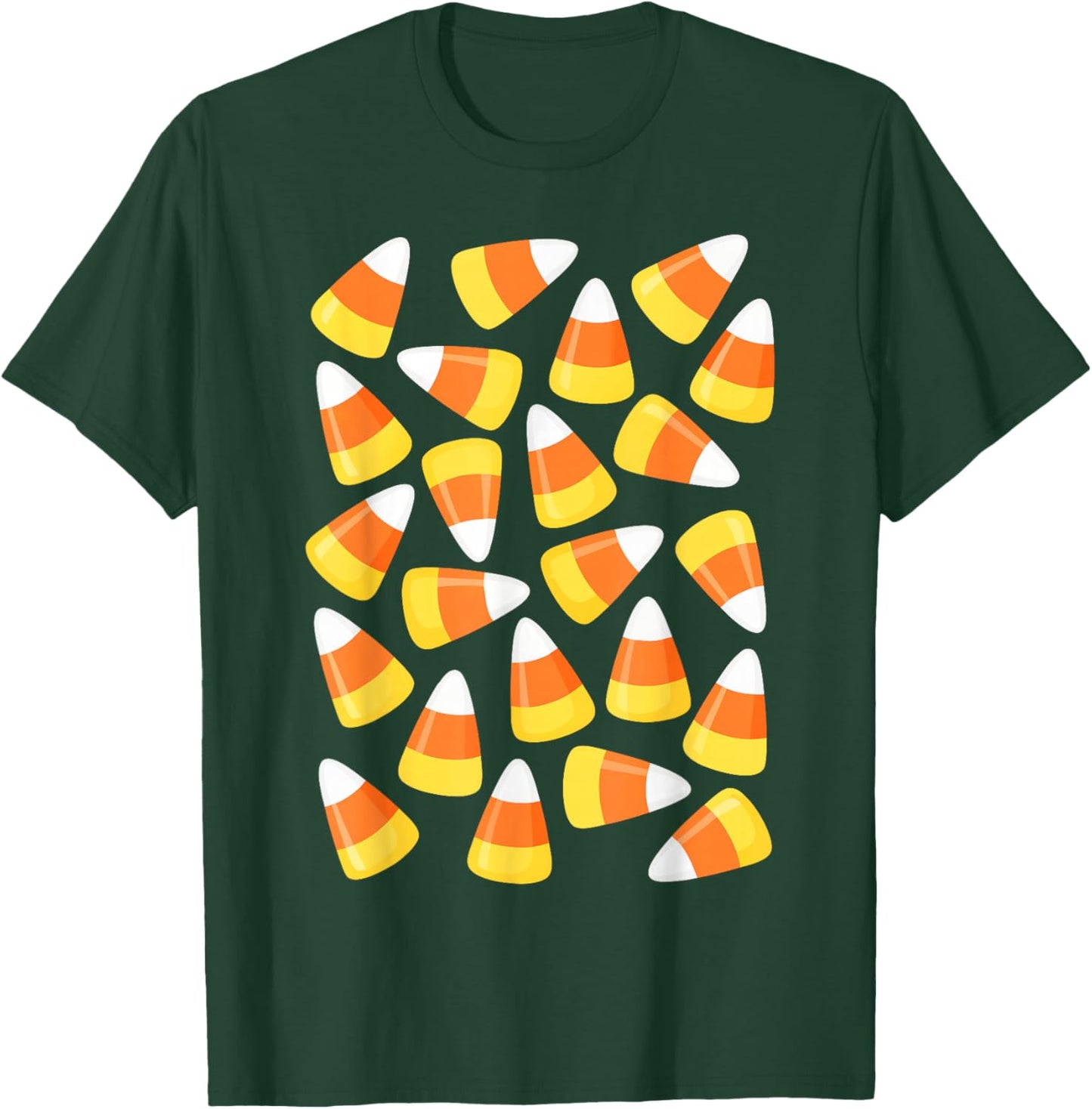 Candy Corn Shirt Adult Kids Men Women Candy Corn Costume T-Shirt - T-Shirt | Forest