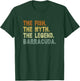 Vintage Fishing for Barracuda T-Shirt - T-Shirt | Forest