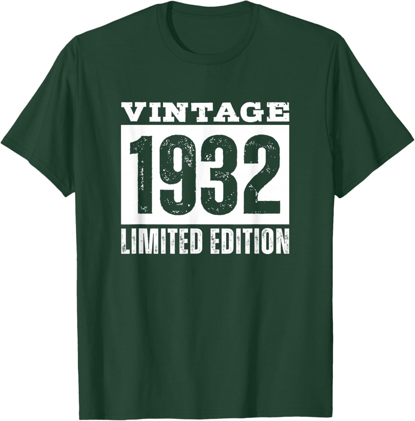 Vintage 1932 Limited Edition T-Shirt - T-Shirt | Forest
