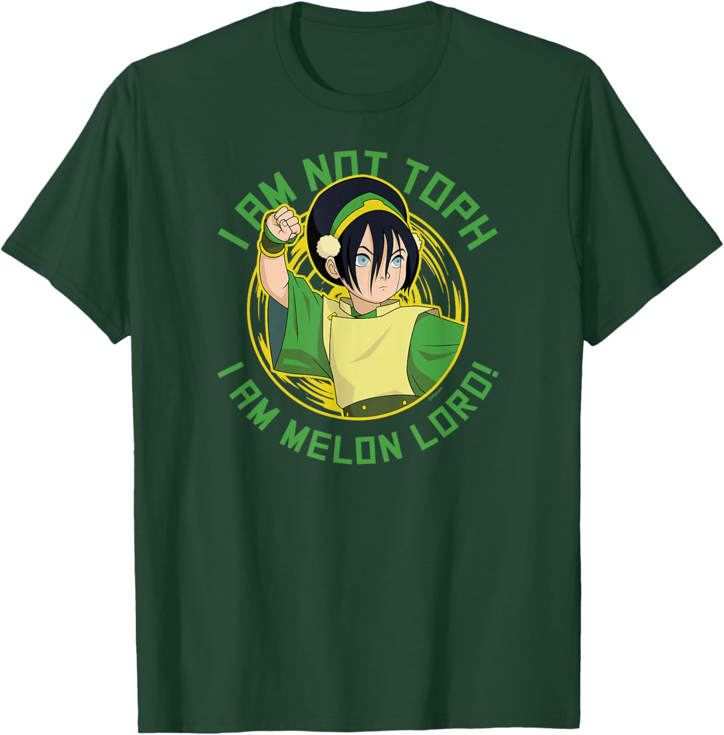 Avatar The Last Airbender - Toph I Am Melon Lord T-Shirt - T-Shirt | Forest