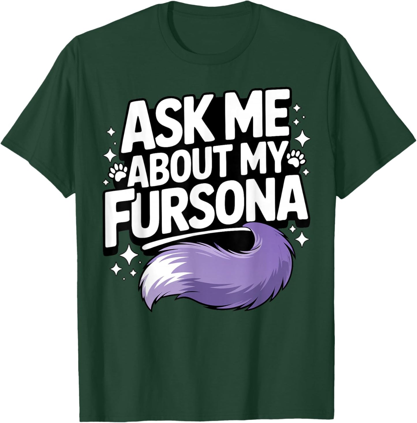 Fursonas Furry Fandom Animal Cosplay T-Shirt - T-Shirt | Forest