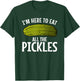 Best Pickle Design Women Kids Cucumber Pickle Lover T-Shirt - T-Shirt | Forest