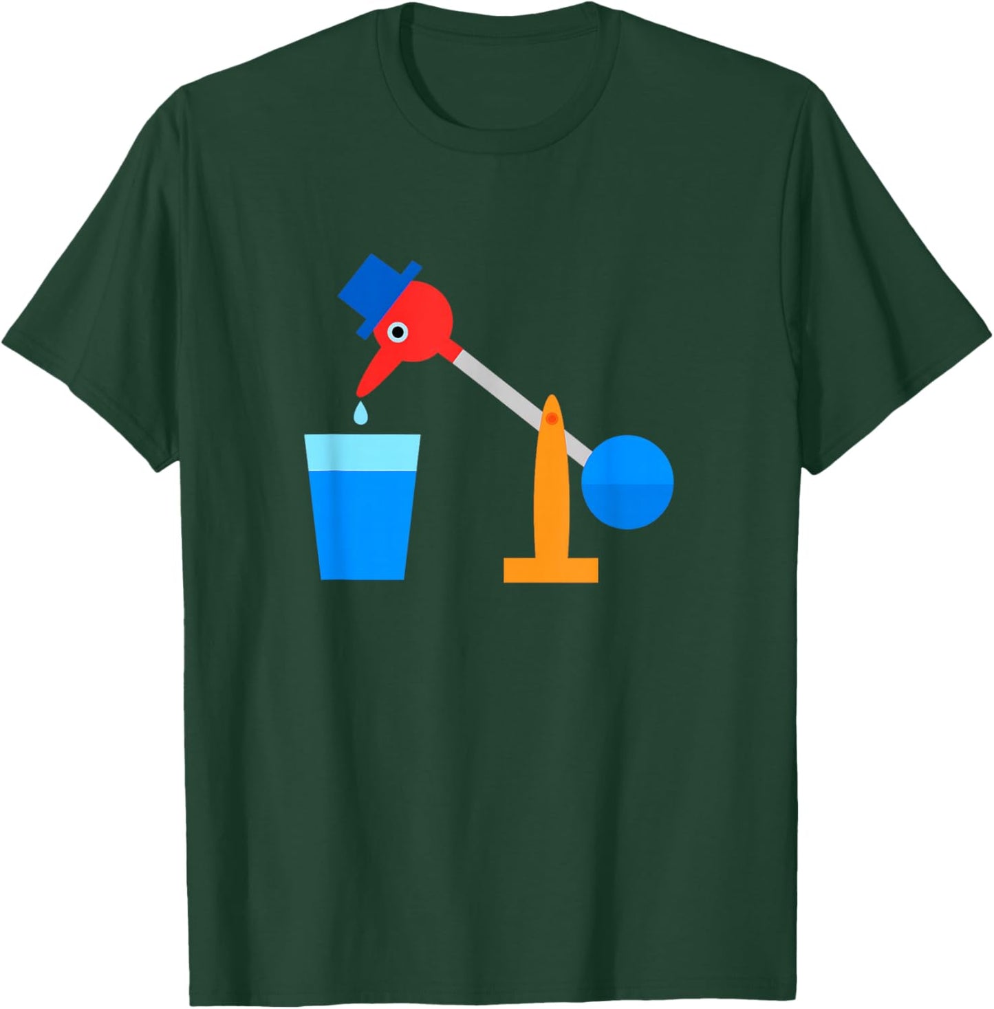 The Original Drinking Bird T-Shirt - T-Shirt | Forest