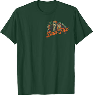 (Front and Back) Dad Tax Making Sure It's Not Poison Spooky T-Shirt - T-Shirt | Forest