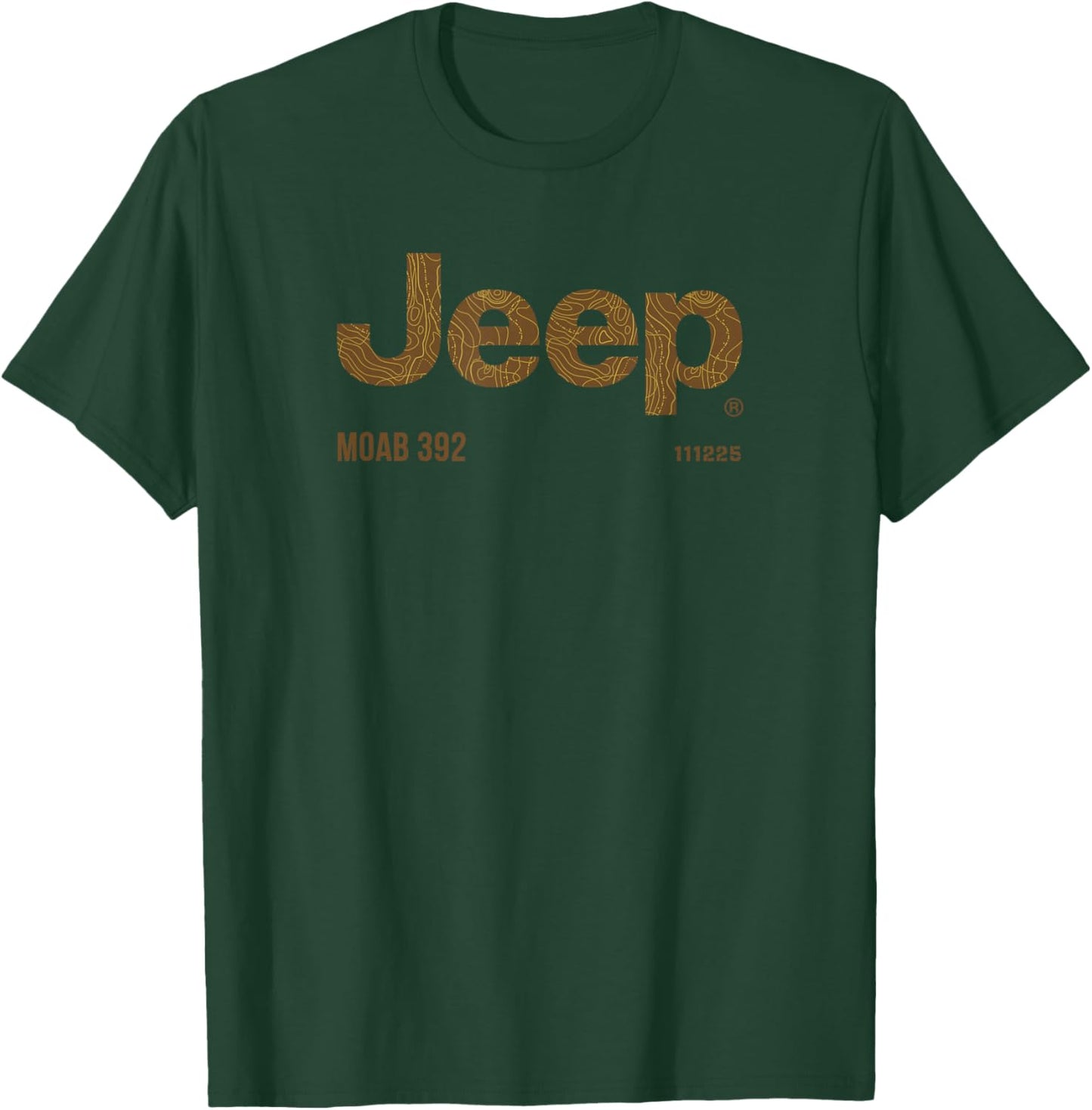 Jeep Moab 392 Officially Licensed T-Shirt - T-Shirt | Forest
