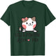 Kids Gigi And Pawpaw Love Me Grandkids Cat T-Shirt - T-Shirt | Forest