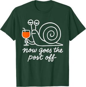 Now Goes The Post Off T-Shirt - T-Shirt | Forest
