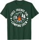 Fires Friends Fun Camping Crew Camper T-Shirt - T-Shirt | Forest