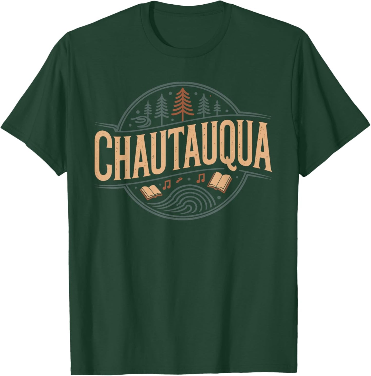 Shirt that Says Chautauqua Simple County Chautauqua T-Shirt - T-Shirt | Forest