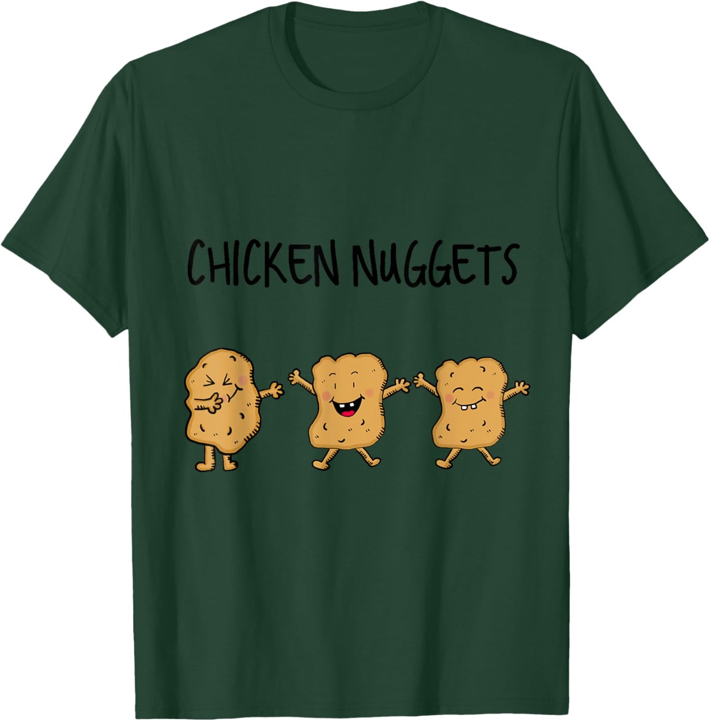 Dancing Chicken Nuggets T-Shirt - T-Shirt | Forest