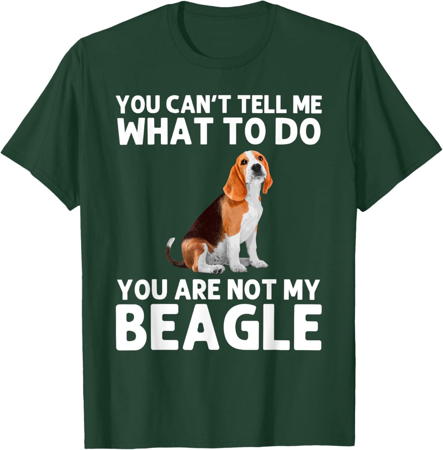 Funny Beagle Design Women Hound Beagle Dog Lovers T-Shirt - T-Shirt | Forest