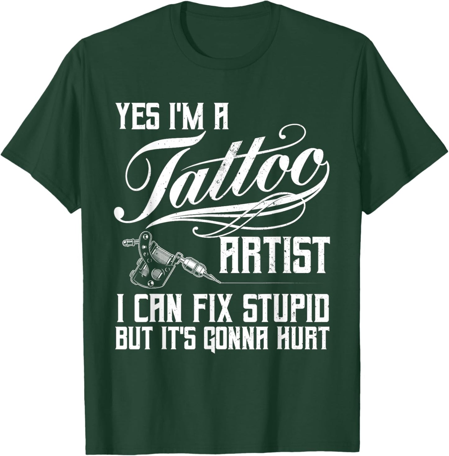 Funny Tattoo Artist Art Women Tattooer Tattoo Artist T-Shirt - T-Shirt | Forest