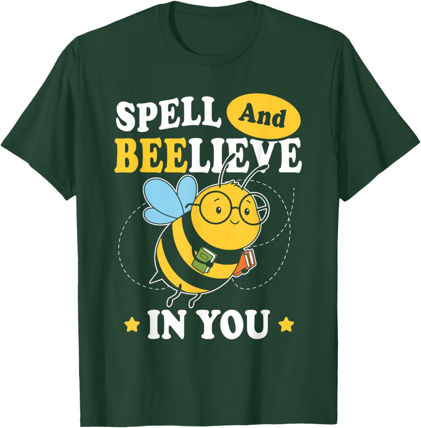 Spelling Bee Competition Motivation Spelling Bee T-Shirt - T-Shirt | Forest