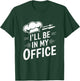 Vintage Funny Chef Memes I’ll Be In My Office Kitchen T-Shirt - T-Shirt | Forest