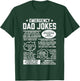 Emergency Dad Jokes Funny Pun Dad Joke T-Shirt - T-Shirt | Forest
