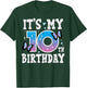 Its My 10th Birthday Butterfly Bday 10 Years Old Girls Kids T-Shirt - T-Shirt | Forest