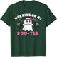 Working on My Boo Halloween Dead Lift Ghost Gym T-Shirt - T-Shirt | Forest