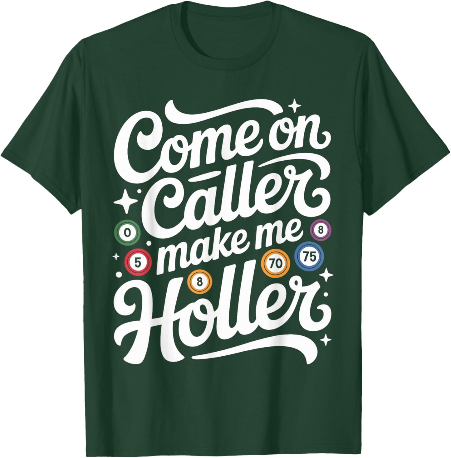 Funny Bingo Caller T-Shirt - T-Shirt | Forest