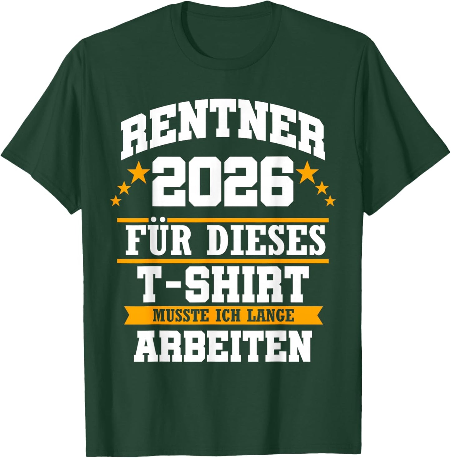 Retirement 2026 Gift - Retirement Pension Retirement Gift T-Shirt - T-Shirt | Forest