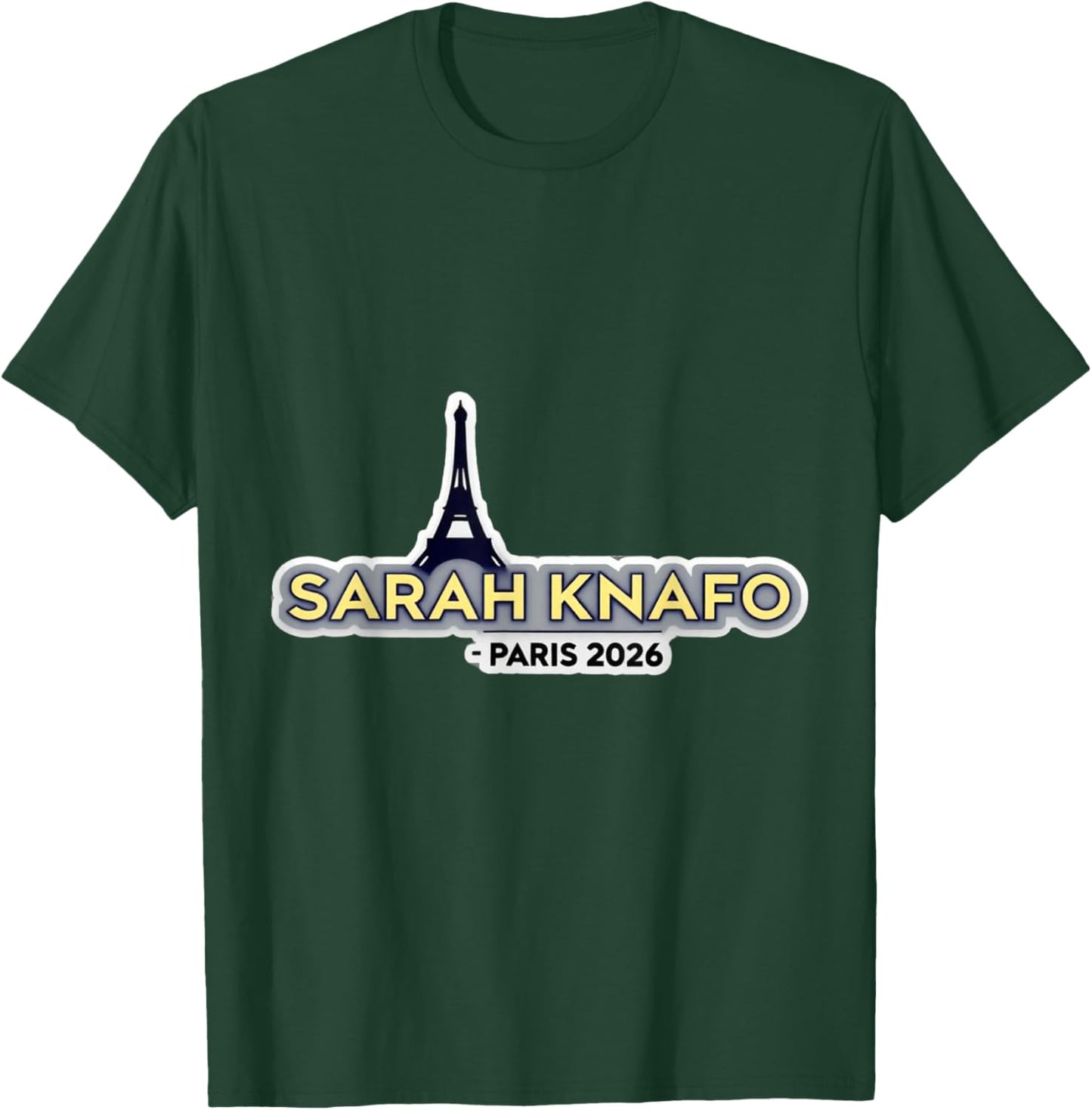 Sarah Knafo - Paris 2026 T-Shirt - T-Shirt | Forest