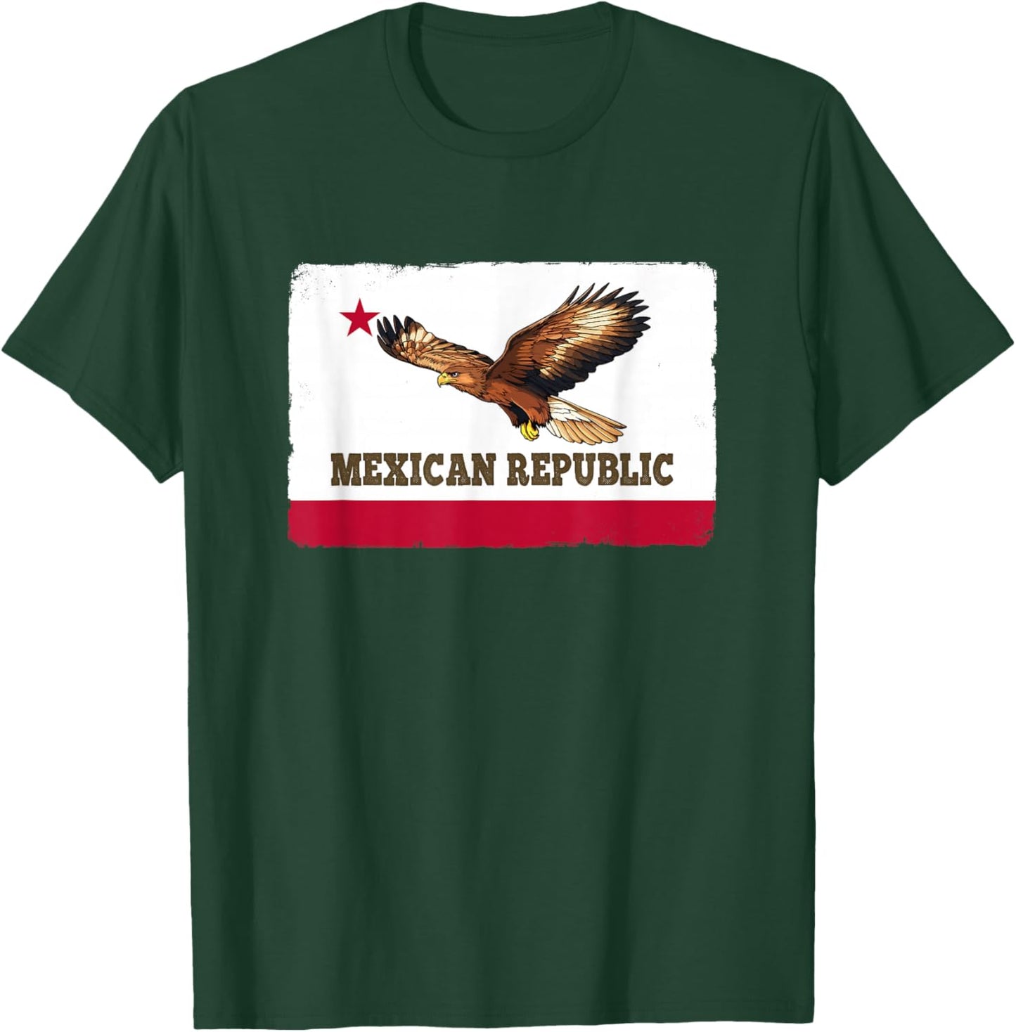 Mexican Republic - California Republic T-Shirt - T-Shirt | Forest