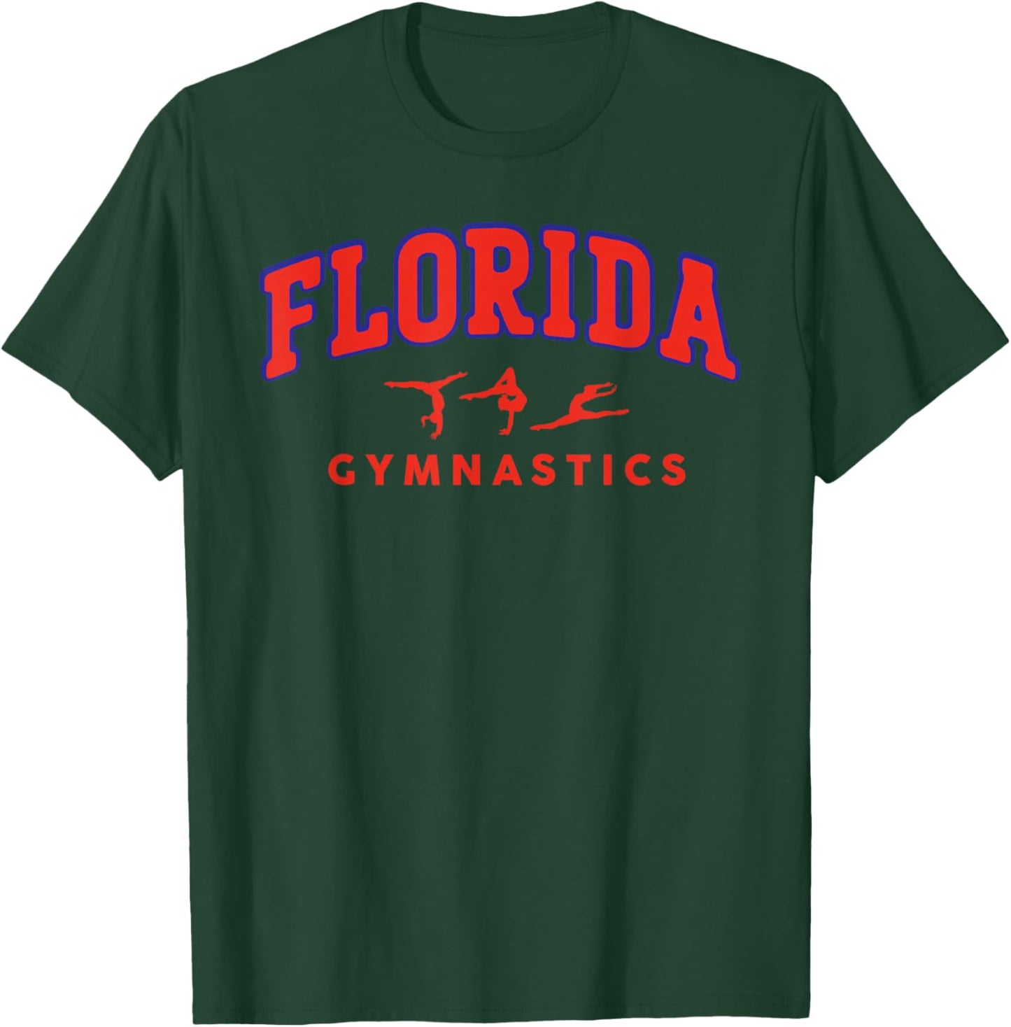 Florida Gymnastics Gymnasts T-Shirt - T-Shirt | Forest