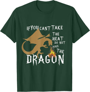 Flying Mythical Creature Cool Dragon Lovers Design T-Shirt - T-Shirt | Forest