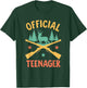 Official Teenager 13th Birthday Hunting 13 Year Old Boy Teen T-Shirt - T-Shirt | Forest