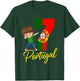 Portugal Flag Quinas Number 7 Dubbing Boys Kids T-Shirt - T-Shirt | Forest