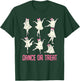 Dance Or Treat Shirt Halloween Funny Ghost Ballet Dance T-Shirt - T-Shirt | Forest