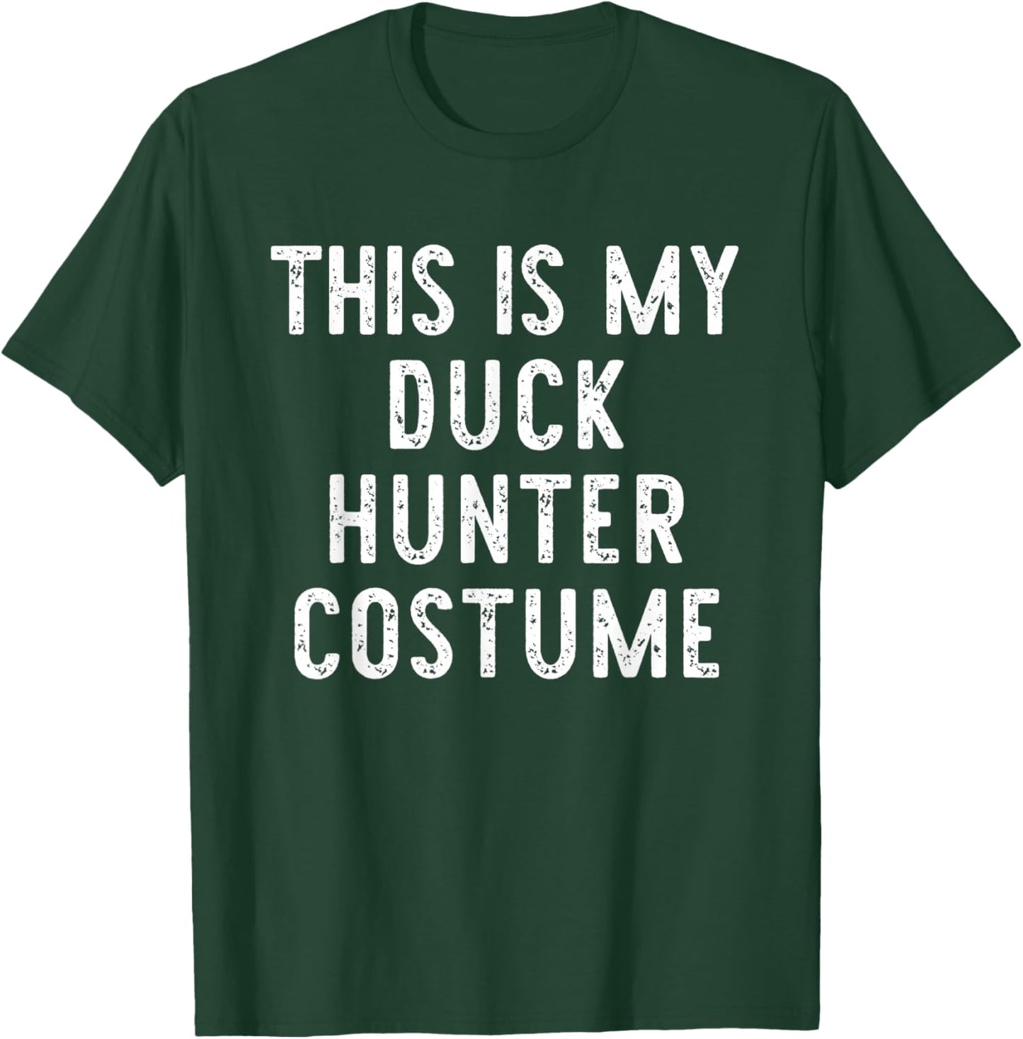 This is My Duck Hunter Costume Halloween Simple Kids Adult T-Shirt - T-Shirt | Forest
