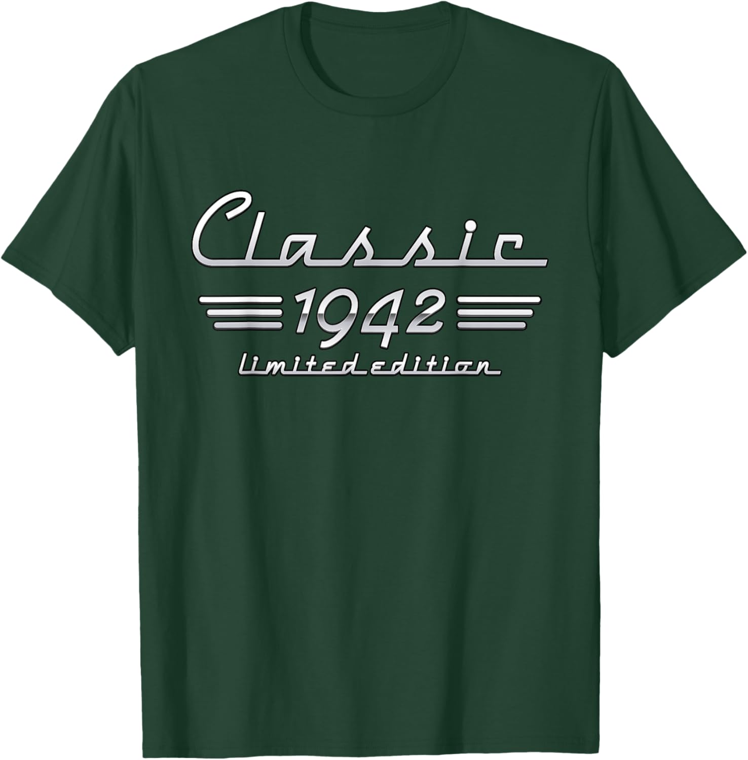 84th Birthday 84 Year Old Classic 1942 Car Limited Edition T-Shirt - T-Shirt | Forest