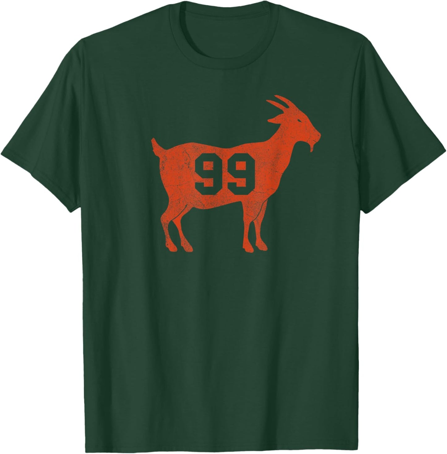 Goat 99 Gretzky Hockey Legend Greatest Of All Time T-Shirt - T-Shirt | Forest