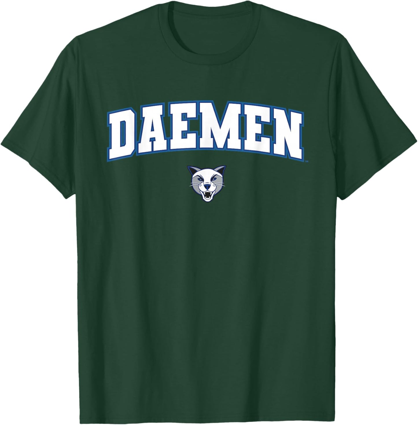 Daemen University Wildcats Arch Logo T-Shirt - T-Shirt | Forest