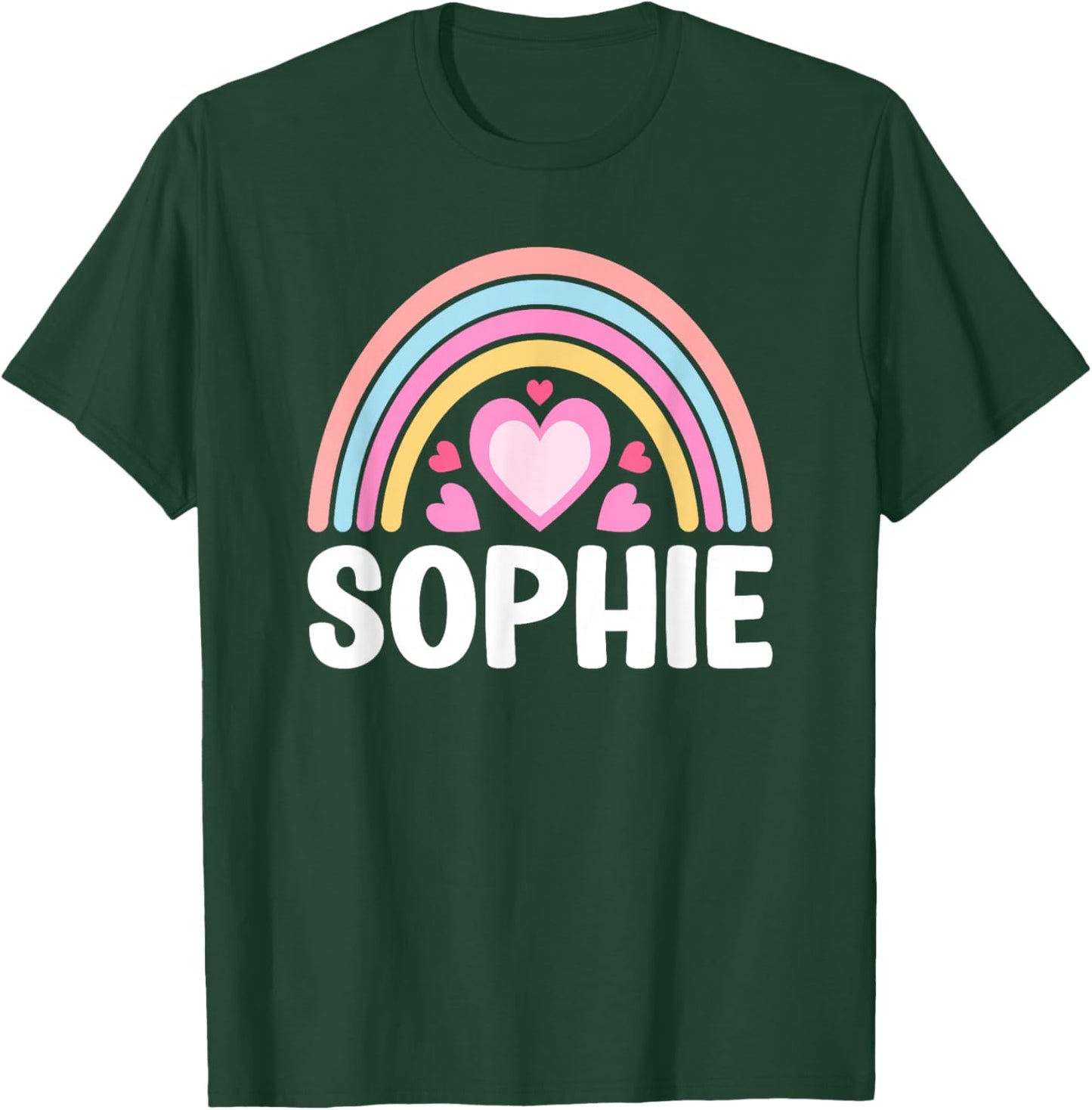 I Love Sophie Cute Sophie Lover T-Shirt - T-Shirt | Forest