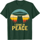I Come In Peace im Peace Matching Couples Alien T-Shirt - T-Shirt | Forest