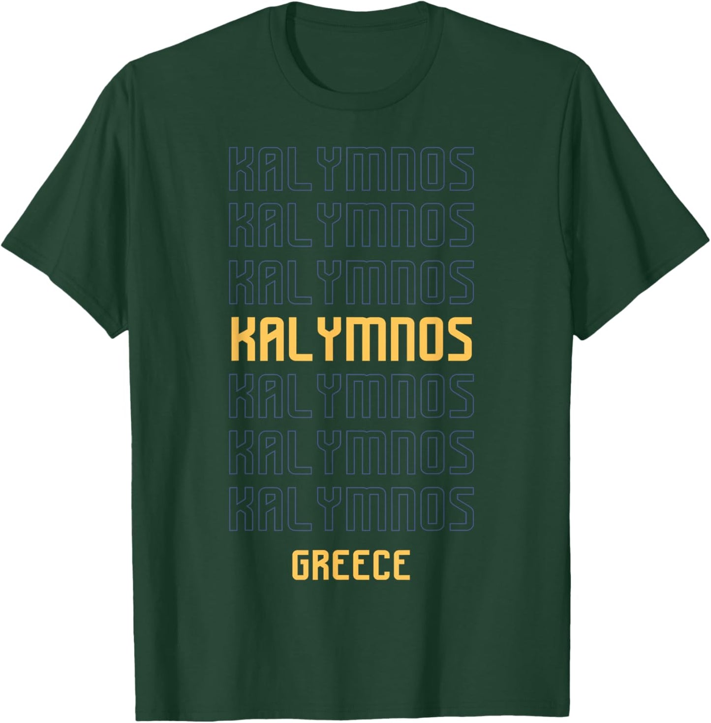 Kalymnos Greece T-Shirt - T-Shirt | Forest