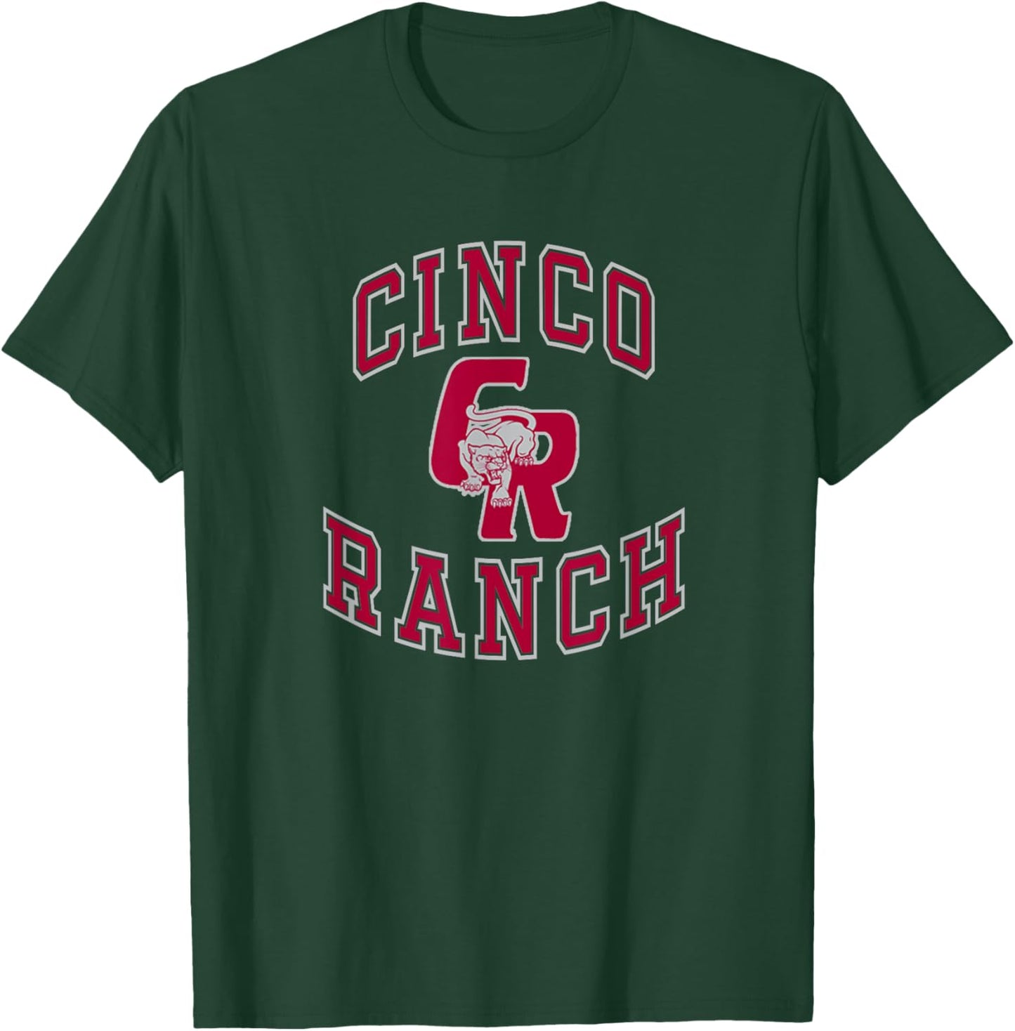 Cinco Ranch High School Cougars T-Shirt - T-Shirt | Forest