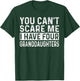 You Can't Scare Me I Have Four Granddaughters Funny Grandpa T-Shirt - T-Shirt | Forest
