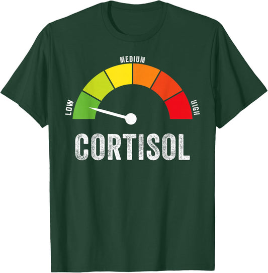 Low Cortisol Levels Meme T-Shirt - T-Shirt | Forest