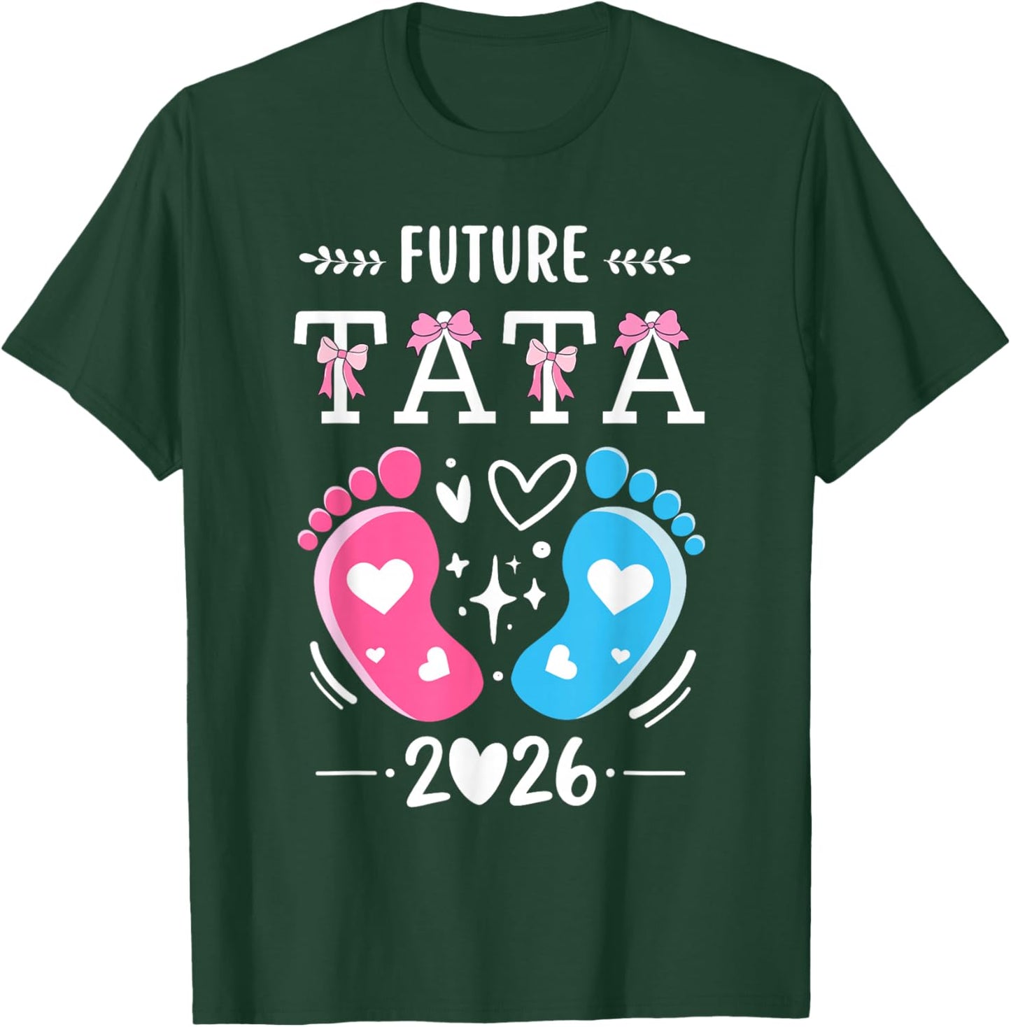 Future Tata 2026 Announcement Pregnancy Future Aunty Announcement T-Shirt - T-Shirt | Forest