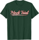 Mock Trial Vintage Varsity Distressed Throwback Style T-Shirt - T-Shirt | Forest
