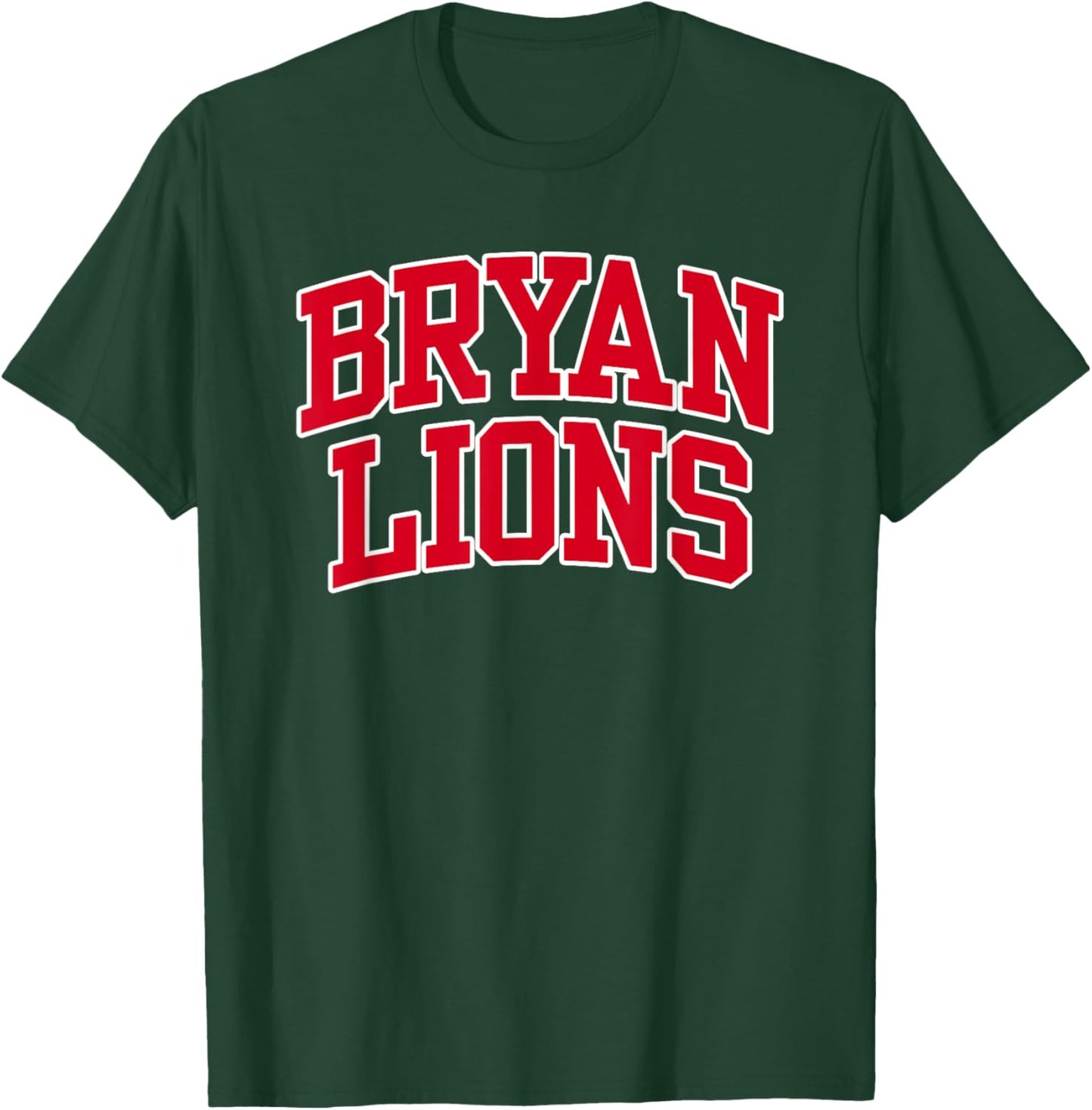 Bryan College Lions Apparel Sports Fan T-Shirt - T-Shirt | Forest