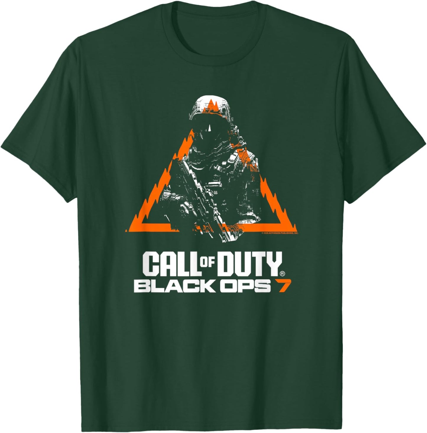 Call of Duty Black Ops 7 Character Icon Video Game T-Shirt - T-Shirt | Forest
