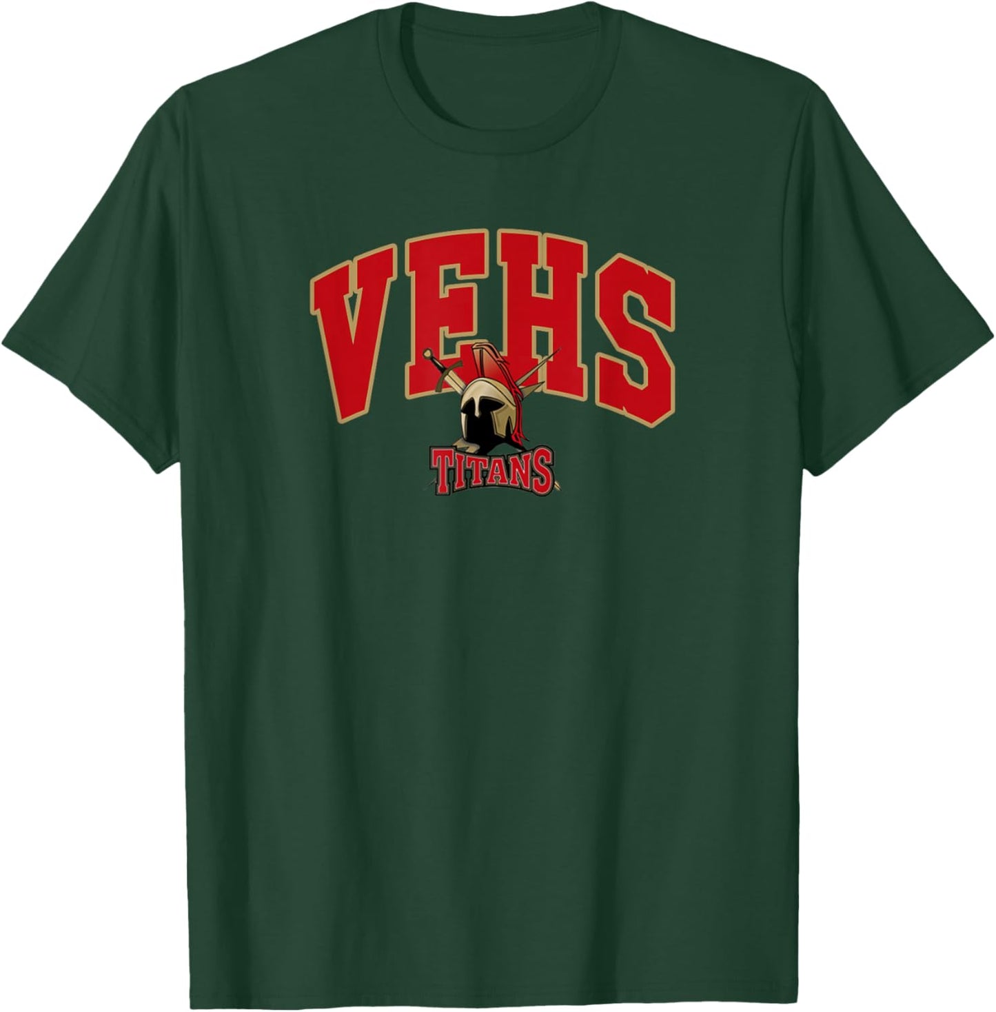 Victoria East High School Titians T-Shirt - T-Shirt | Forest