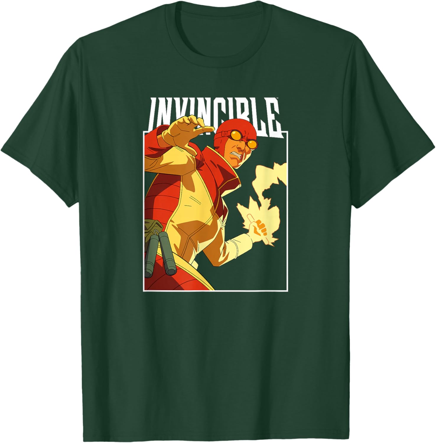 Invincible - Rex Splode Character Logo T-Shirt - T-Shirt | Forest