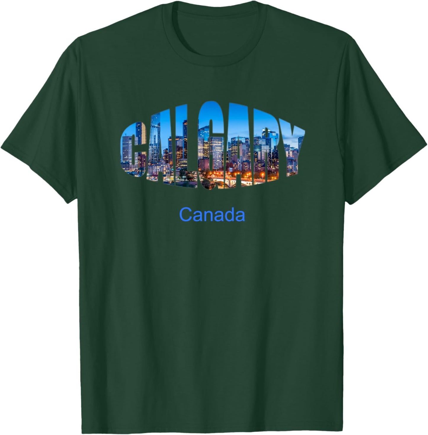 Voyage à Calgary Canada Haut de Gamme T-Shirt - T-Shirt | Forest