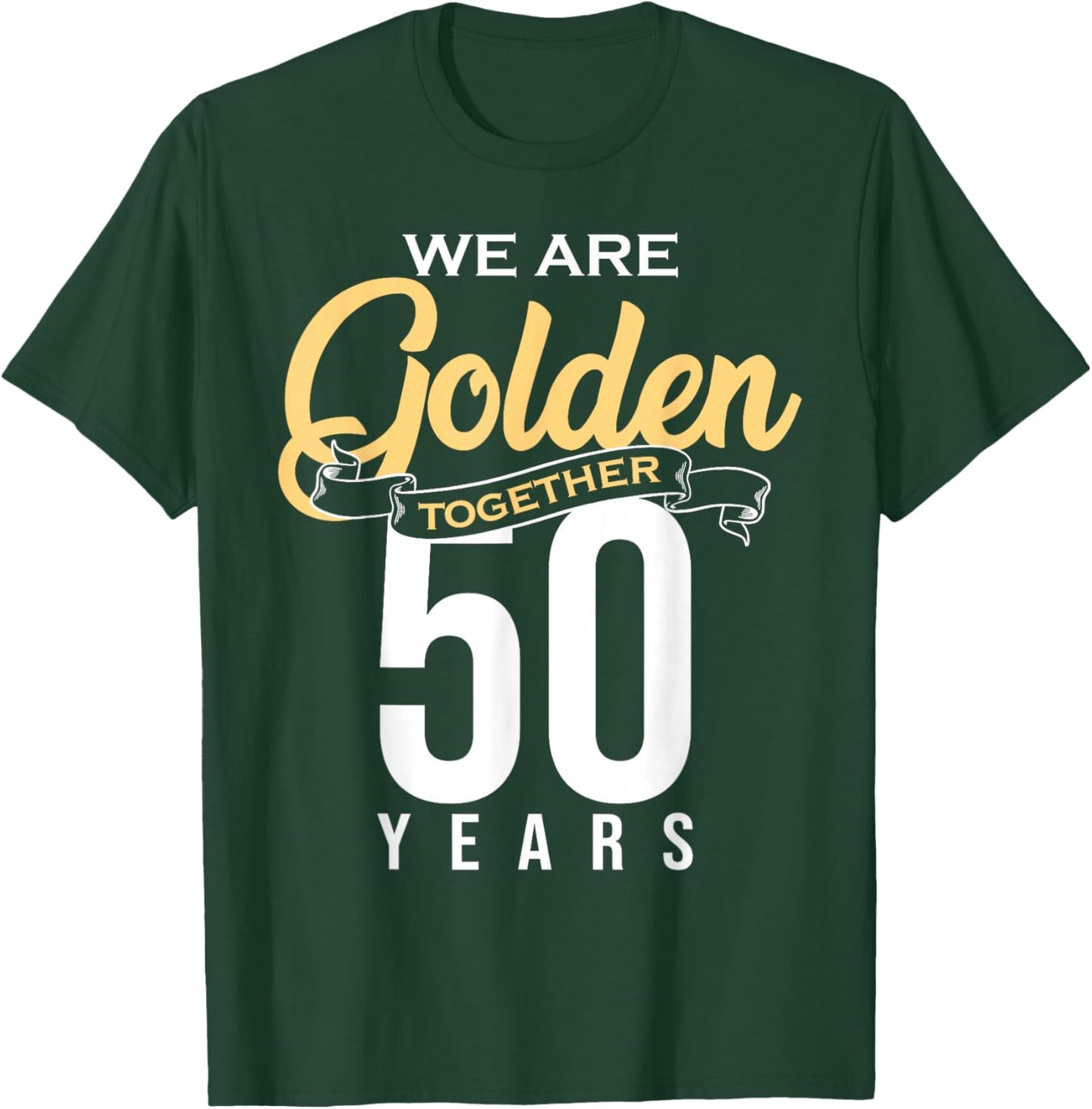 50th Wedding Anniversary Art Women 50th Anniversary T-Shirt - T-Shirt | Forest